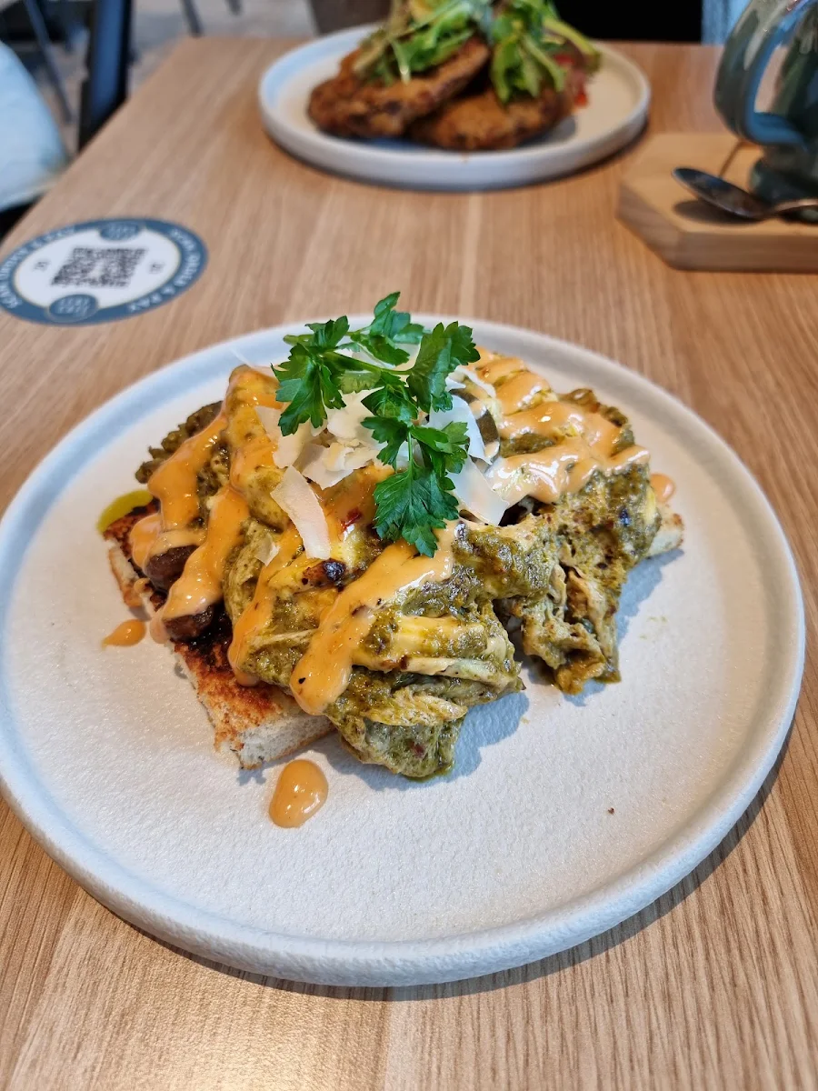 Scrambled Eggs, Leaf Cafe & Co Westmead
