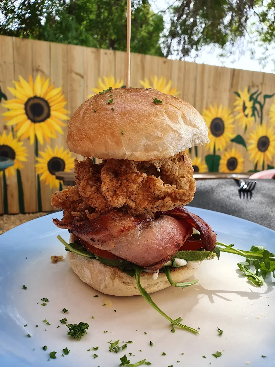 Cajun Chicken Burger