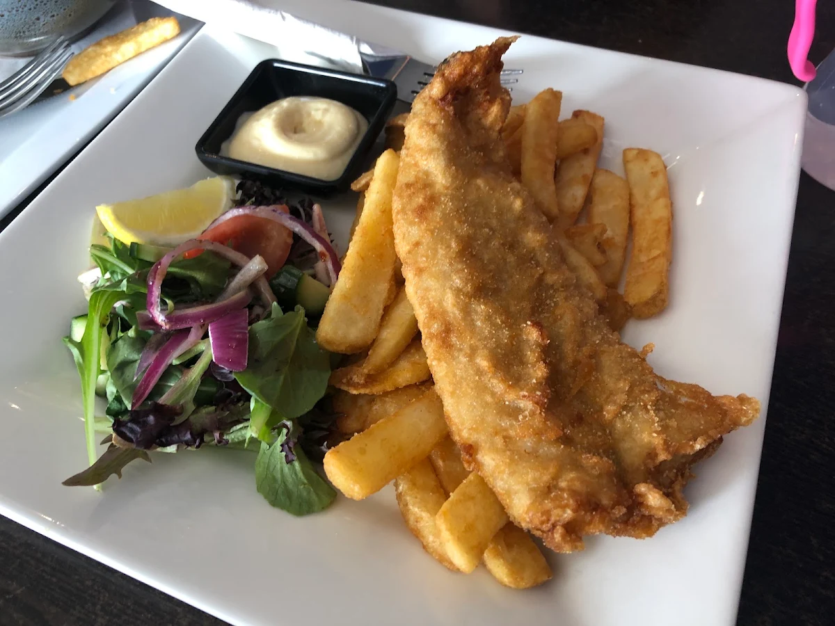 Fish & Chip Lunch, Palermo Cafe Ristorante