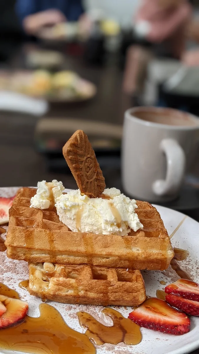 Waffle Sundae, The Forest Cafe