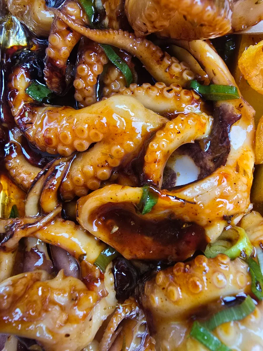Sweet Chilli Octopus