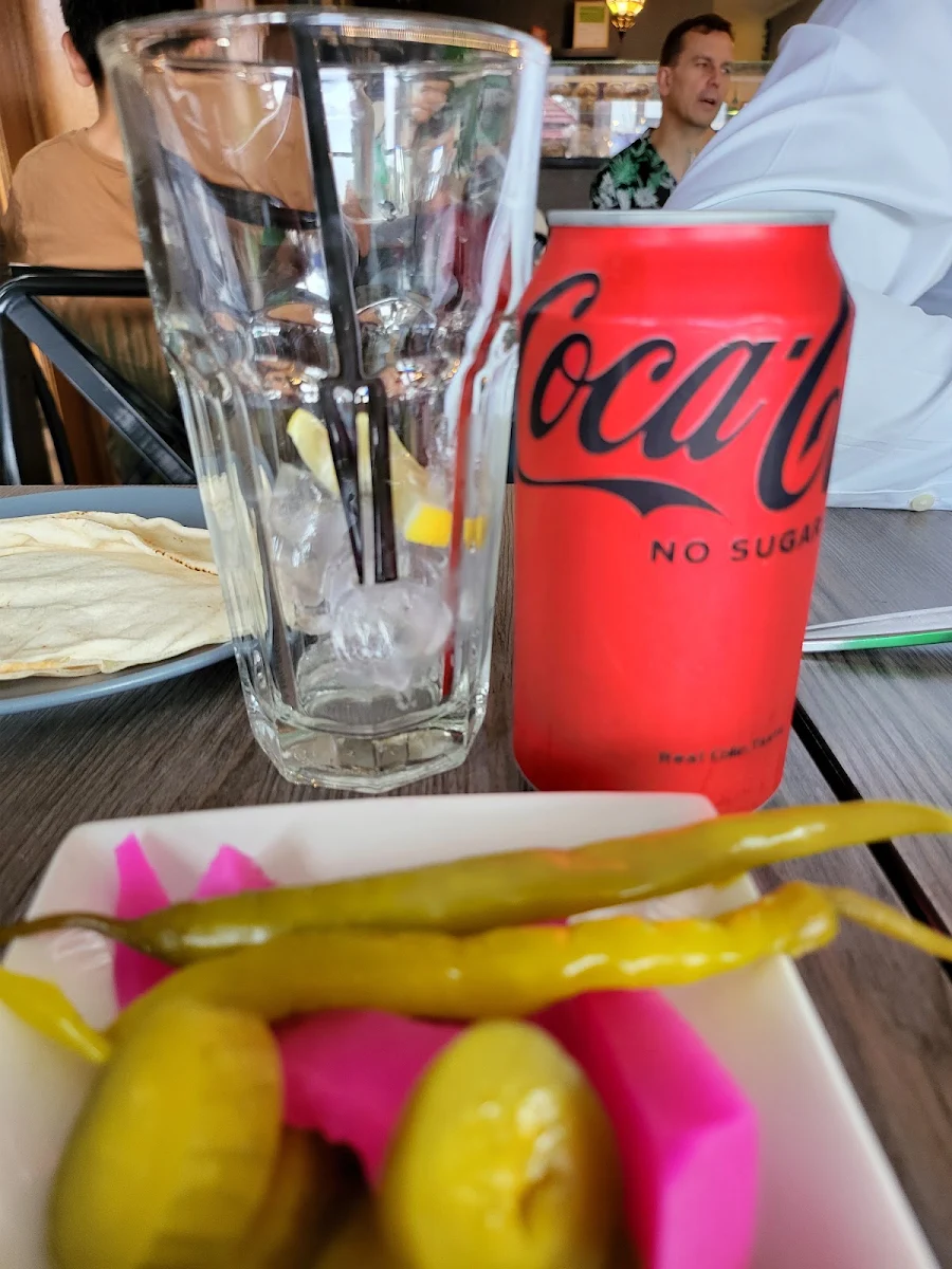 Coke Zero, Jasmin 1 Lebanese Cuisine Leichhardt