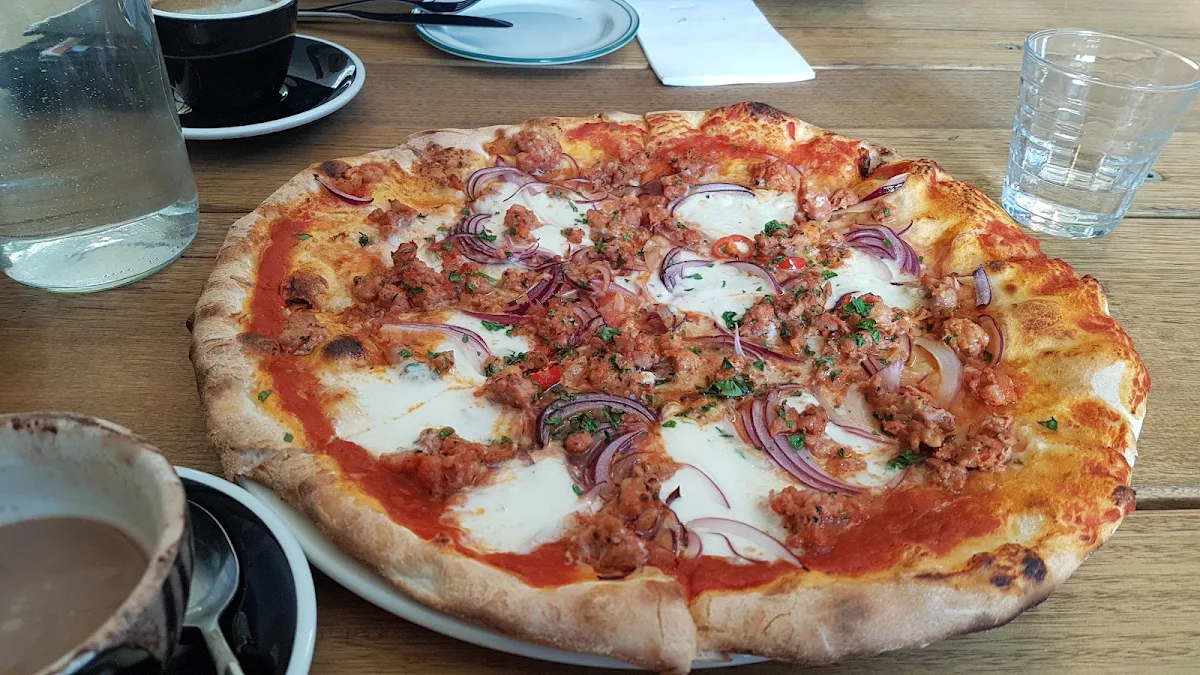 Pork and Fennel Sausage Pizza