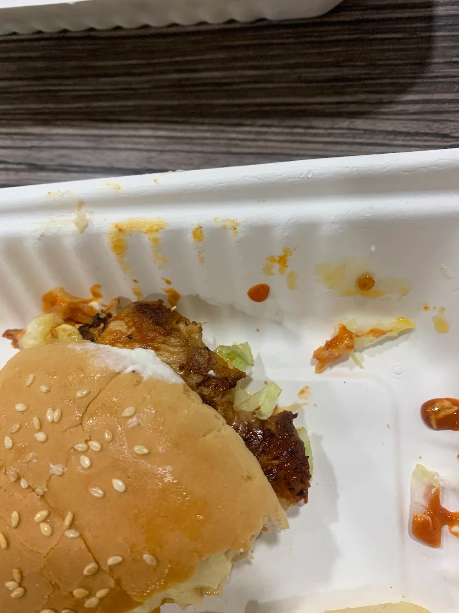 Burnt Chicken Patty