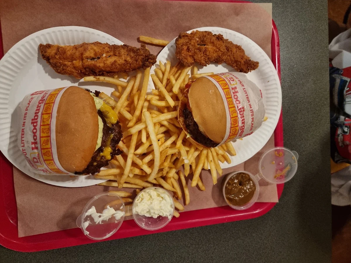 Double Supreme and Deluxe Cheese Burger
