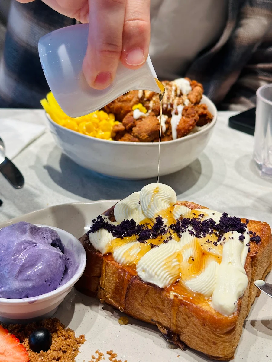 Ube French Toast