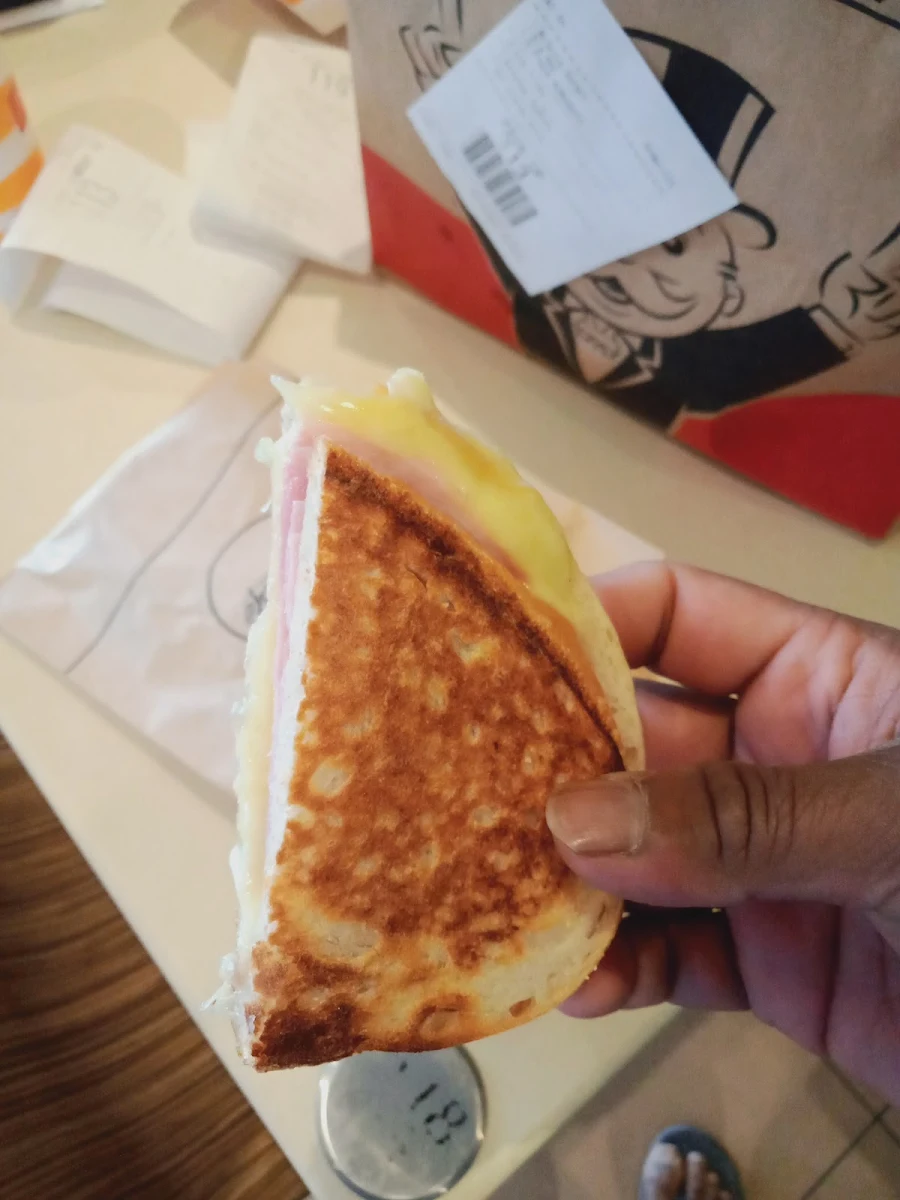 Ham and Cheese Sandwich Toasted