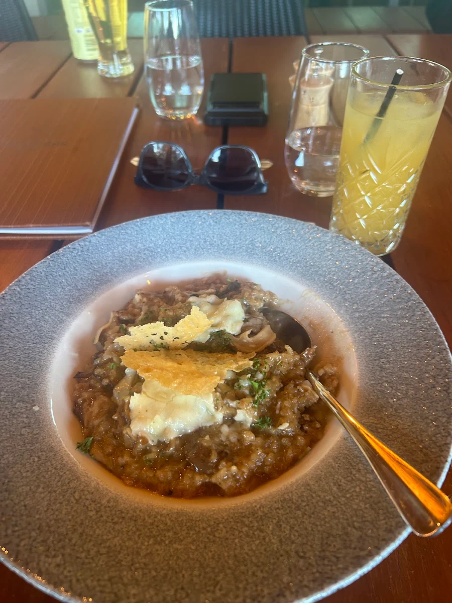 Mushroom Risotto, Three Founders