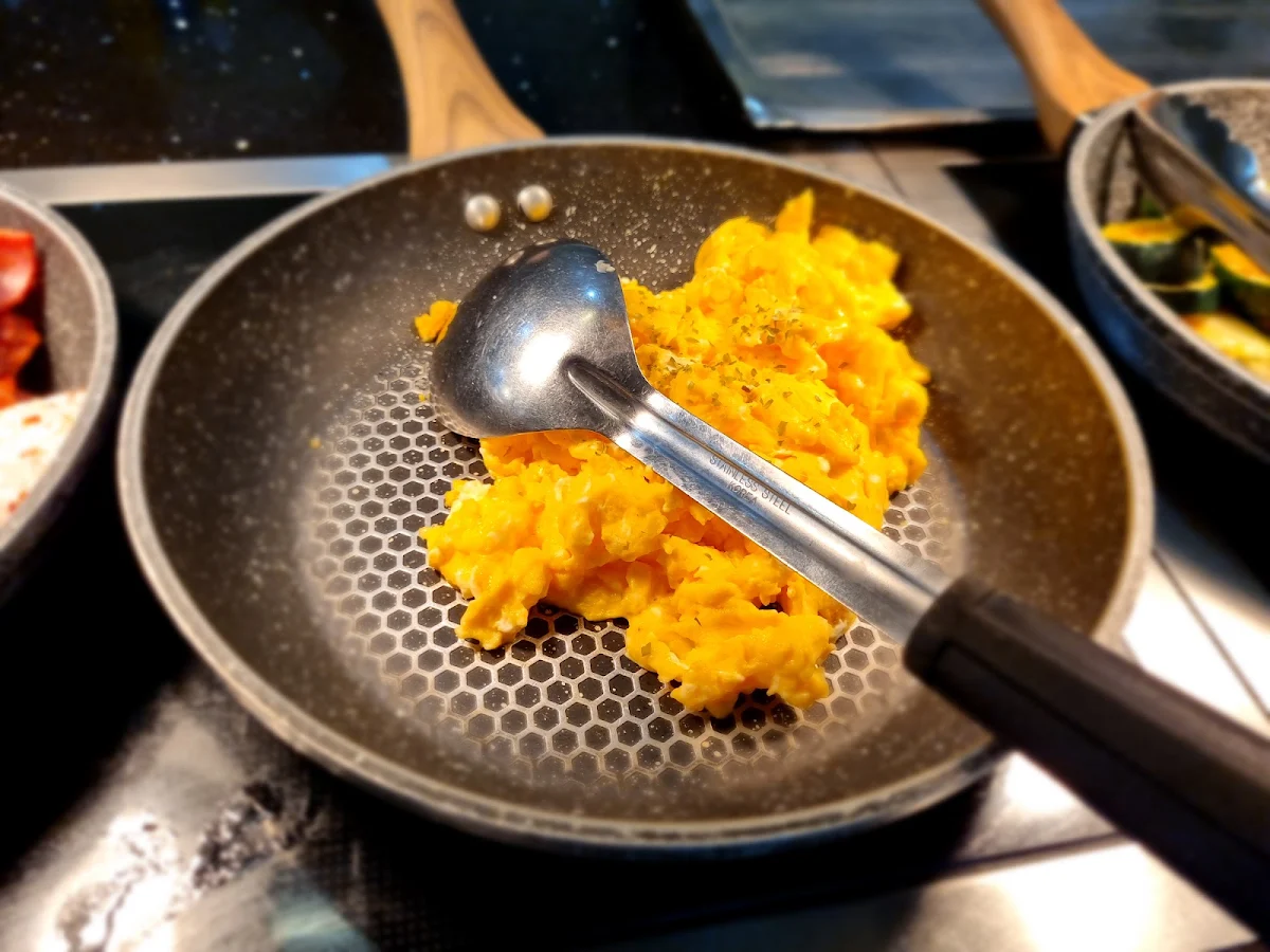 Scrambled Eggs, Eastern Tiger Restaurant Forster