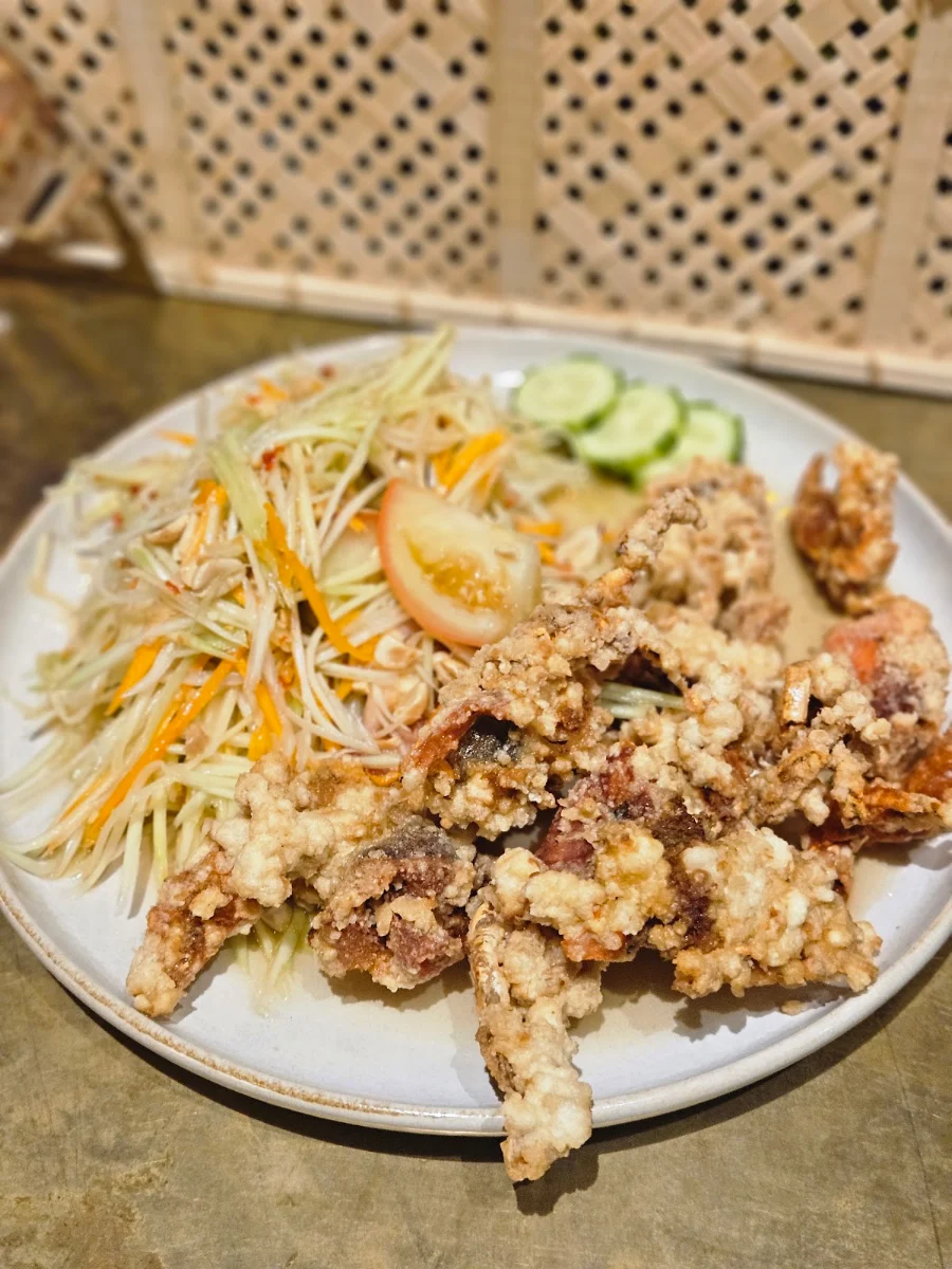 Soft Shell Crab Larb Salad