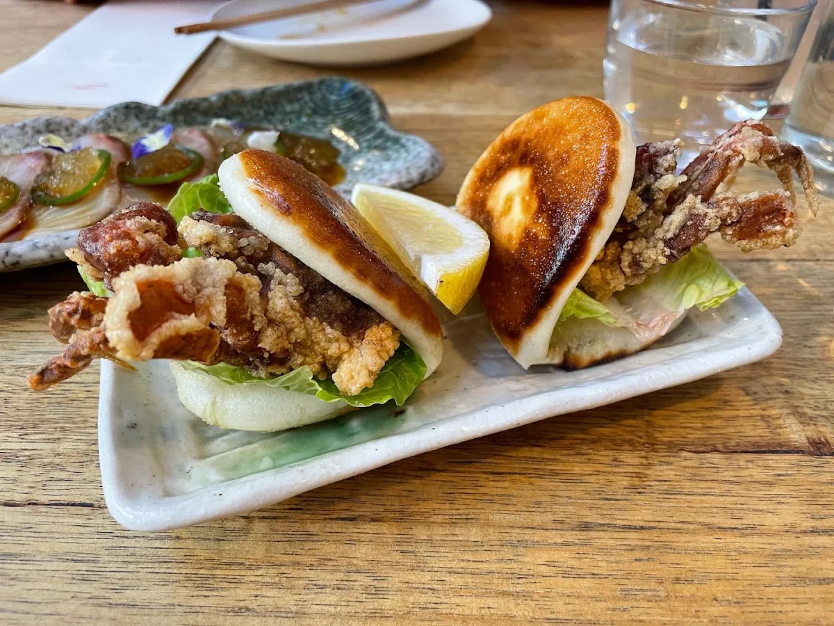 Soft Shell Crab Buns 2pc, Osaka Trading Co.