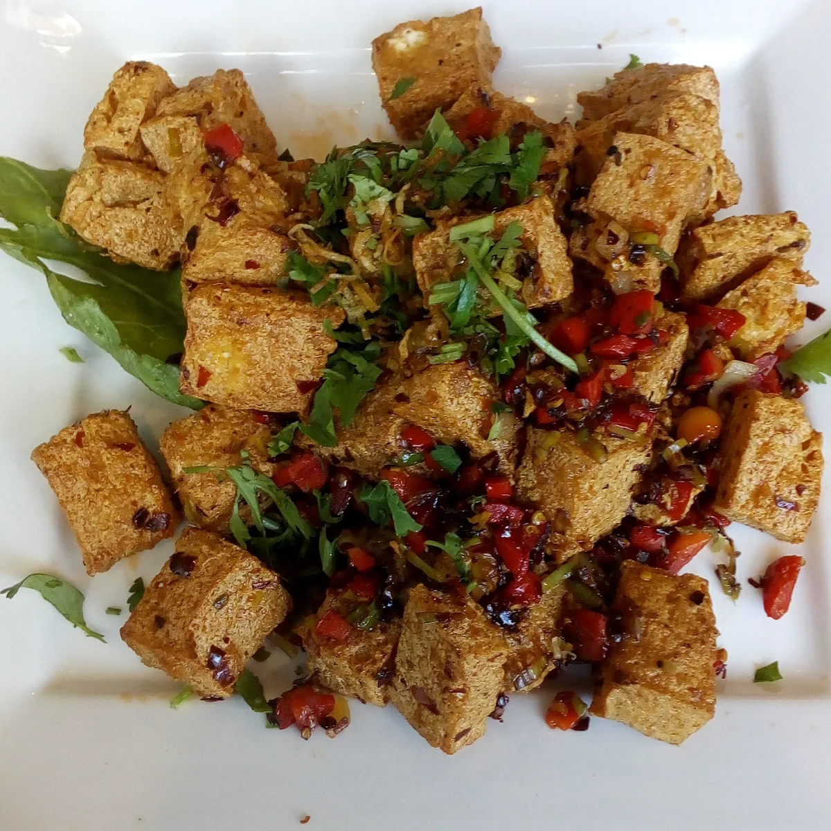 Salt and Pepper Deep Fried Tofu Tàu Hủ Rang Muối
