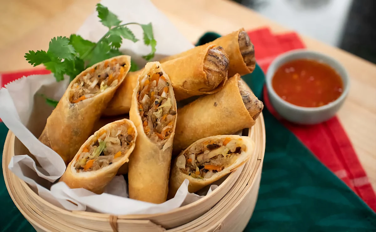 Spring Roll 4pcs, Aki 秋 Japanese Restaurant