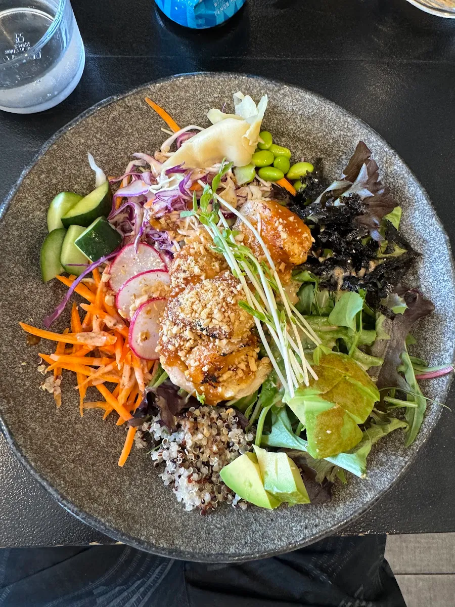 Miso Salmon Poke