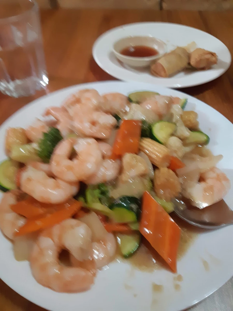 Garlic King Prawns