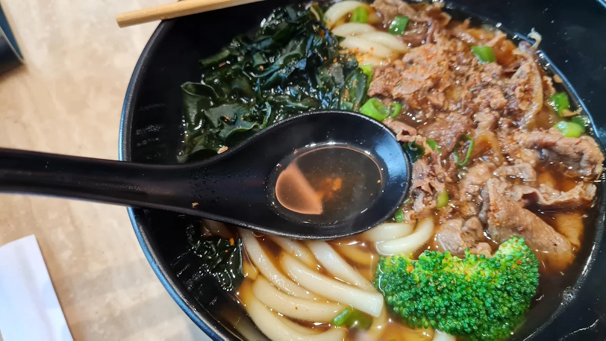 Sukiyaki Beef Udon Soup