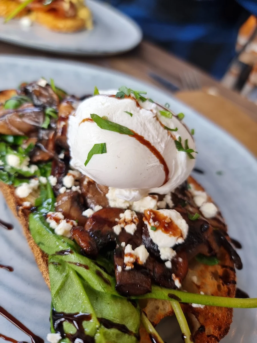 Poached Egg Mushroom
