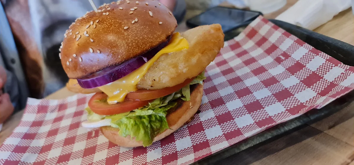Fish Burger, JM Burgers Shelley