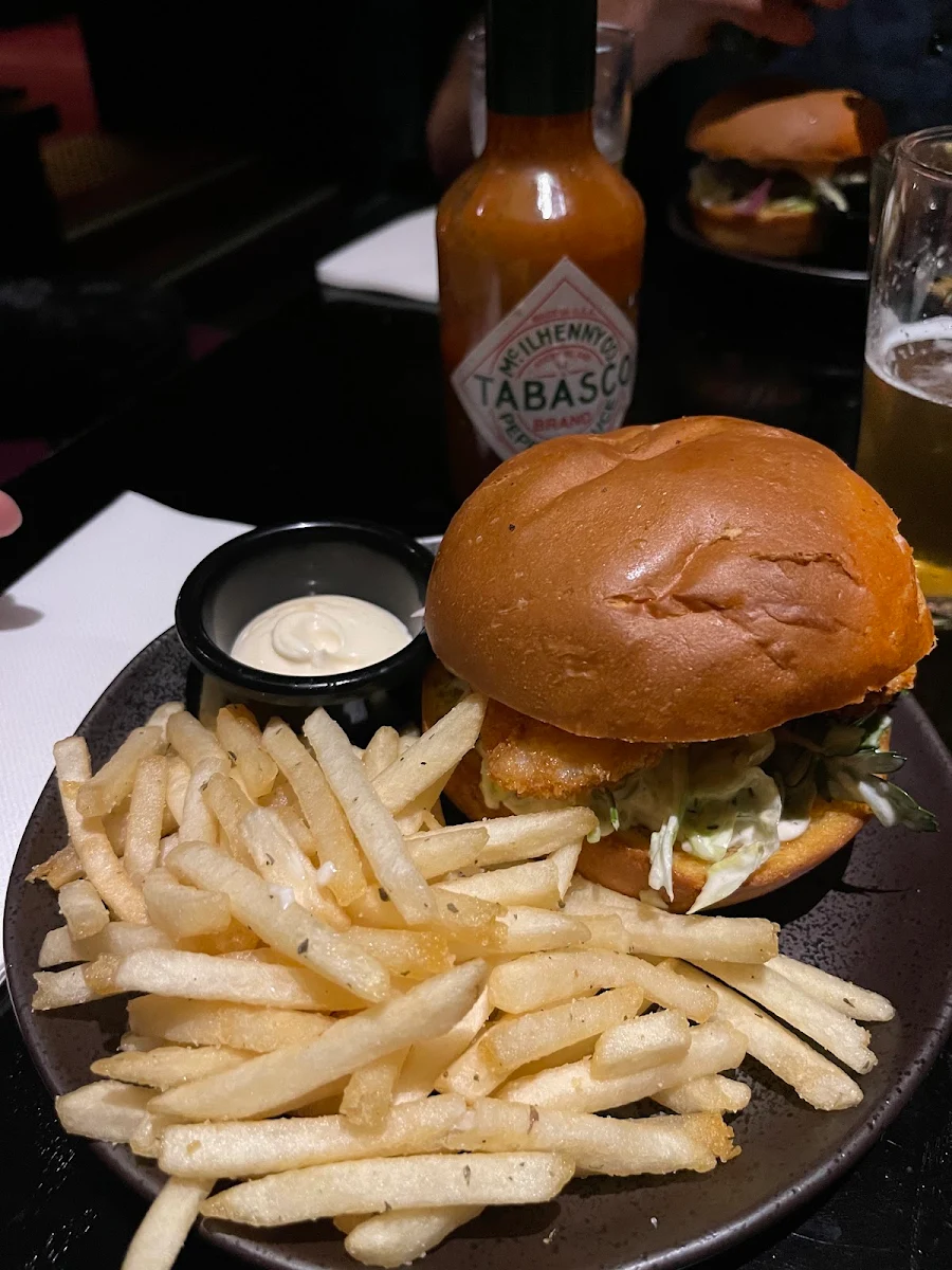 Fish Burger, The Gertrude Hotel