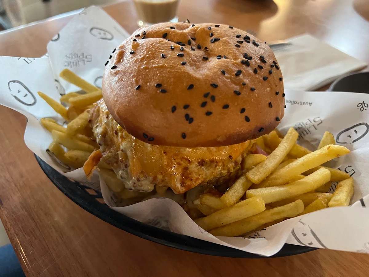 Cheese Burger, 5 Little Pigs