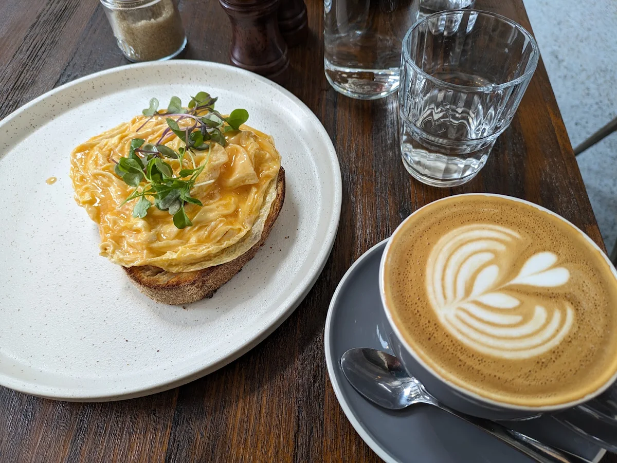 Eggs and Toast Sourdough Toast