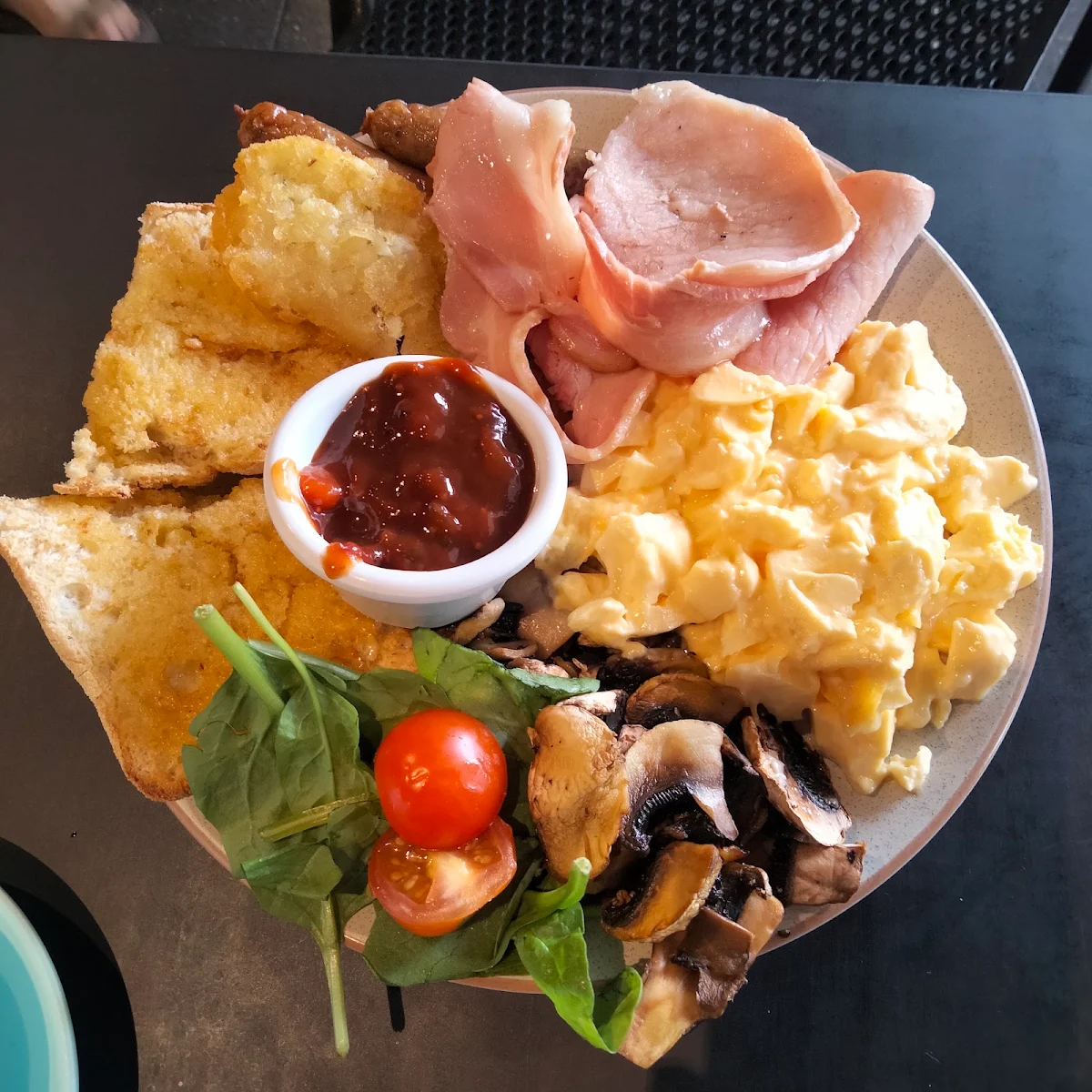 Full Breakfast, The Coffee Club Café - Gladstone Grand Hotel