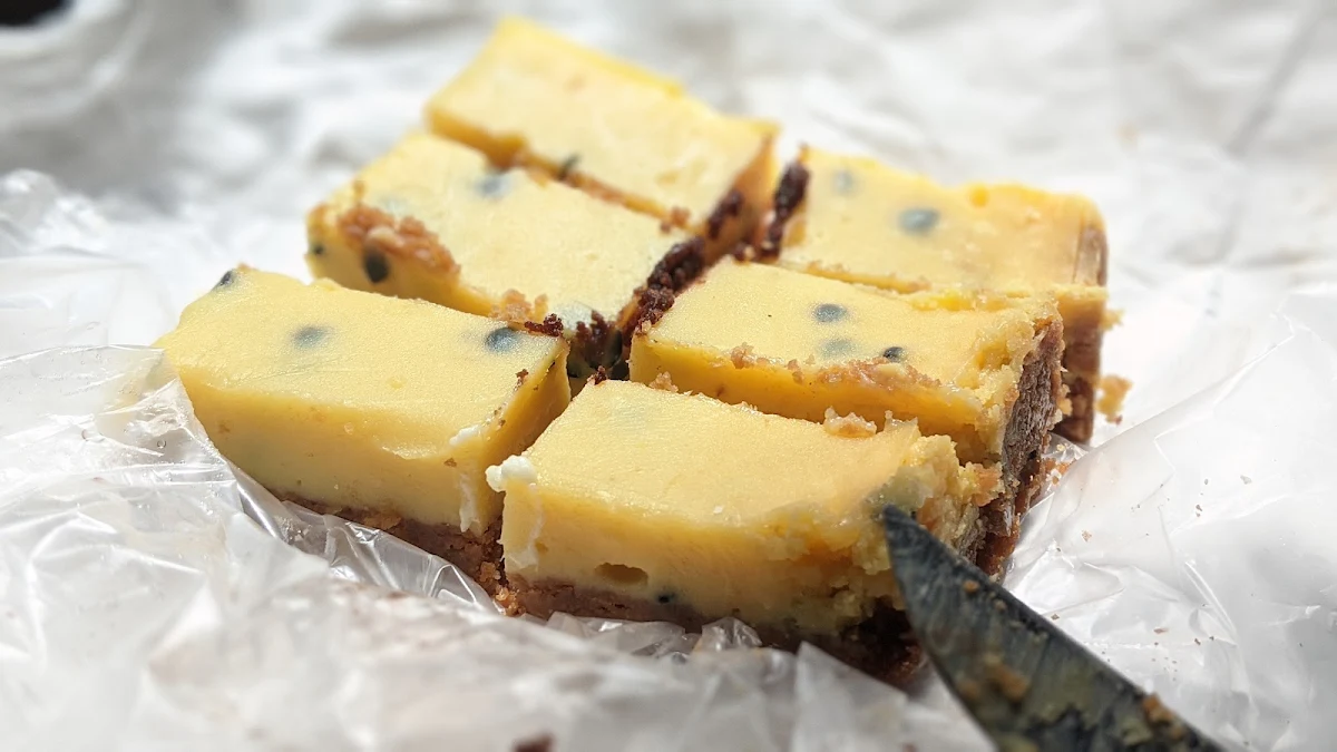 Passionfruit Slice, Mema's Bakery Cafe