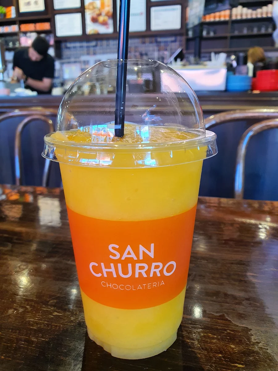Mango Smoothie, San Churro Joondalup