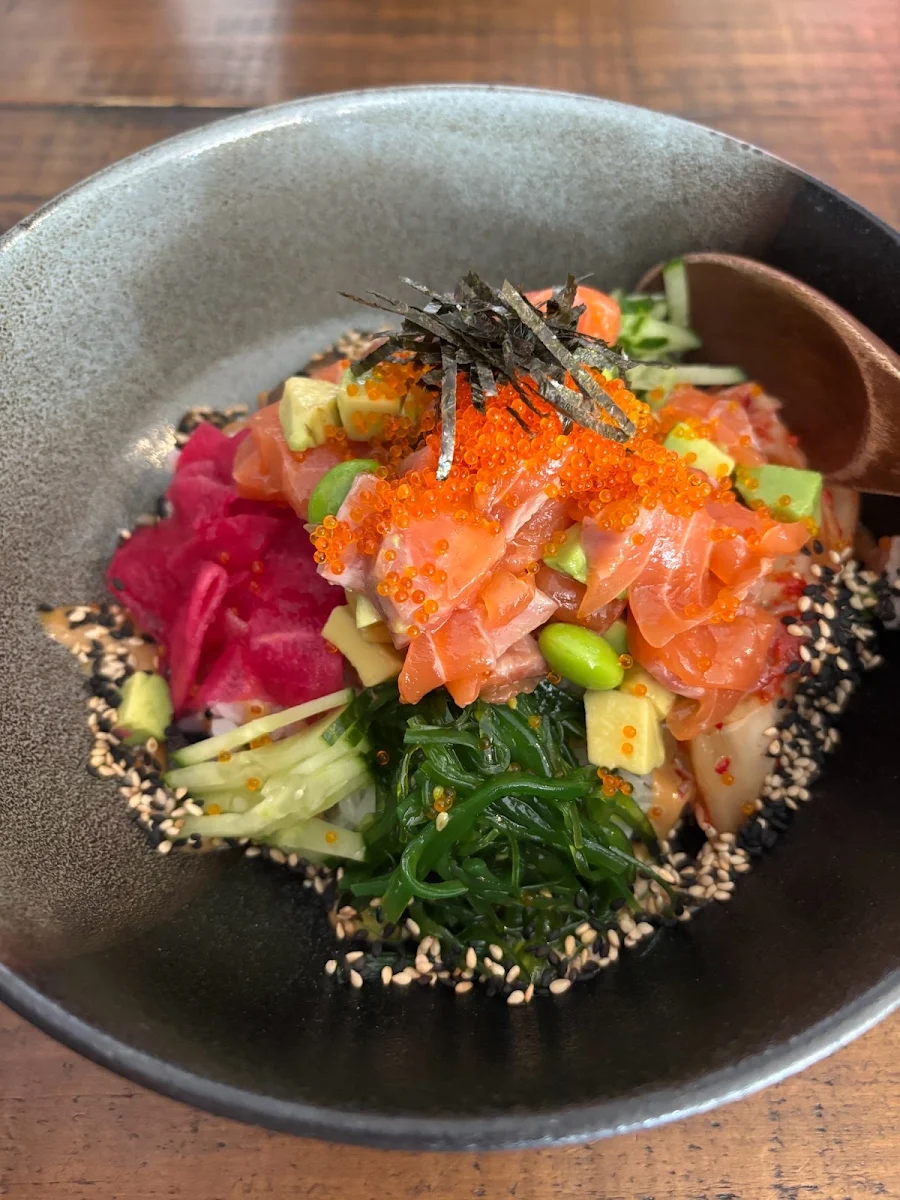 Tassie Salmon Poke Bowl