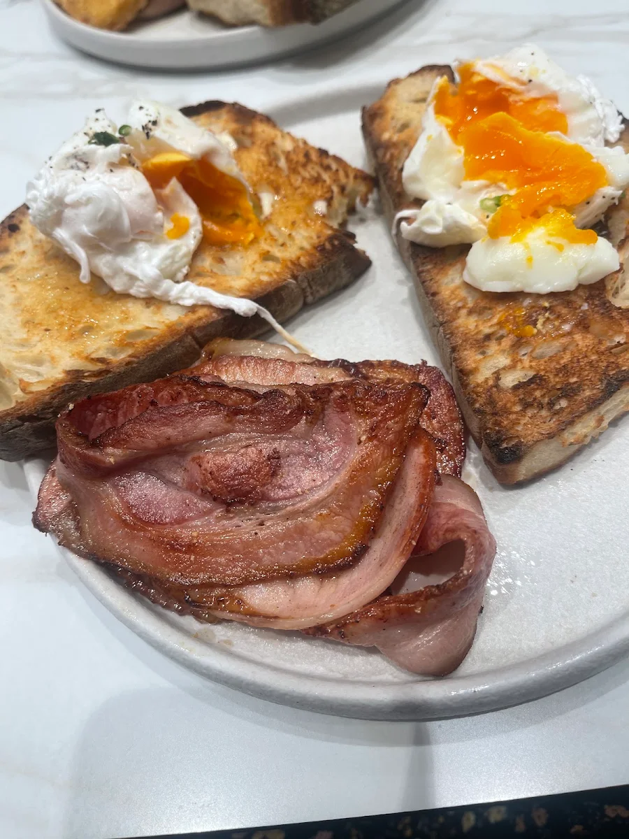 Hard Poached Eggs