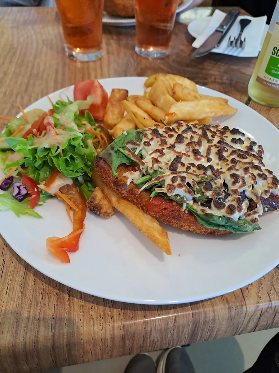 Vegan Schnitzel Green Man