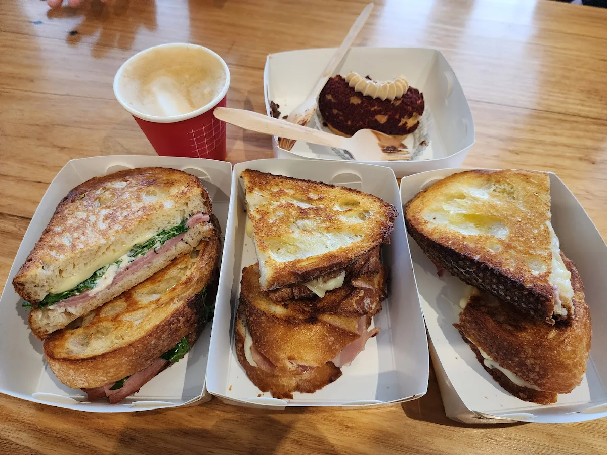 Croque Monsieur Toasted Cheese Toastie