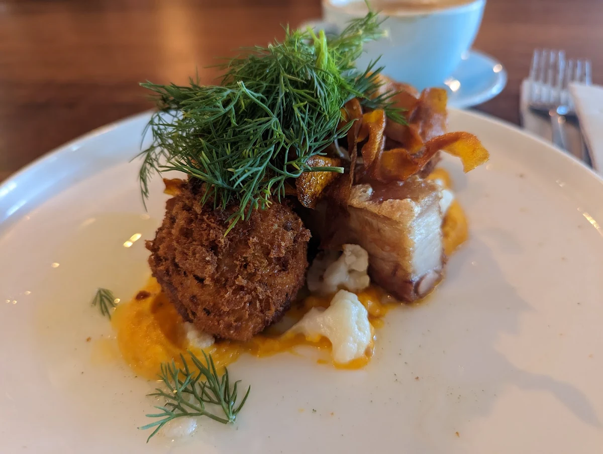 Croquette with Braised Pork Belly