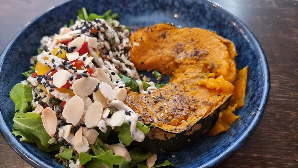 Marocan Roast Pumpkin and Quinoa Salad