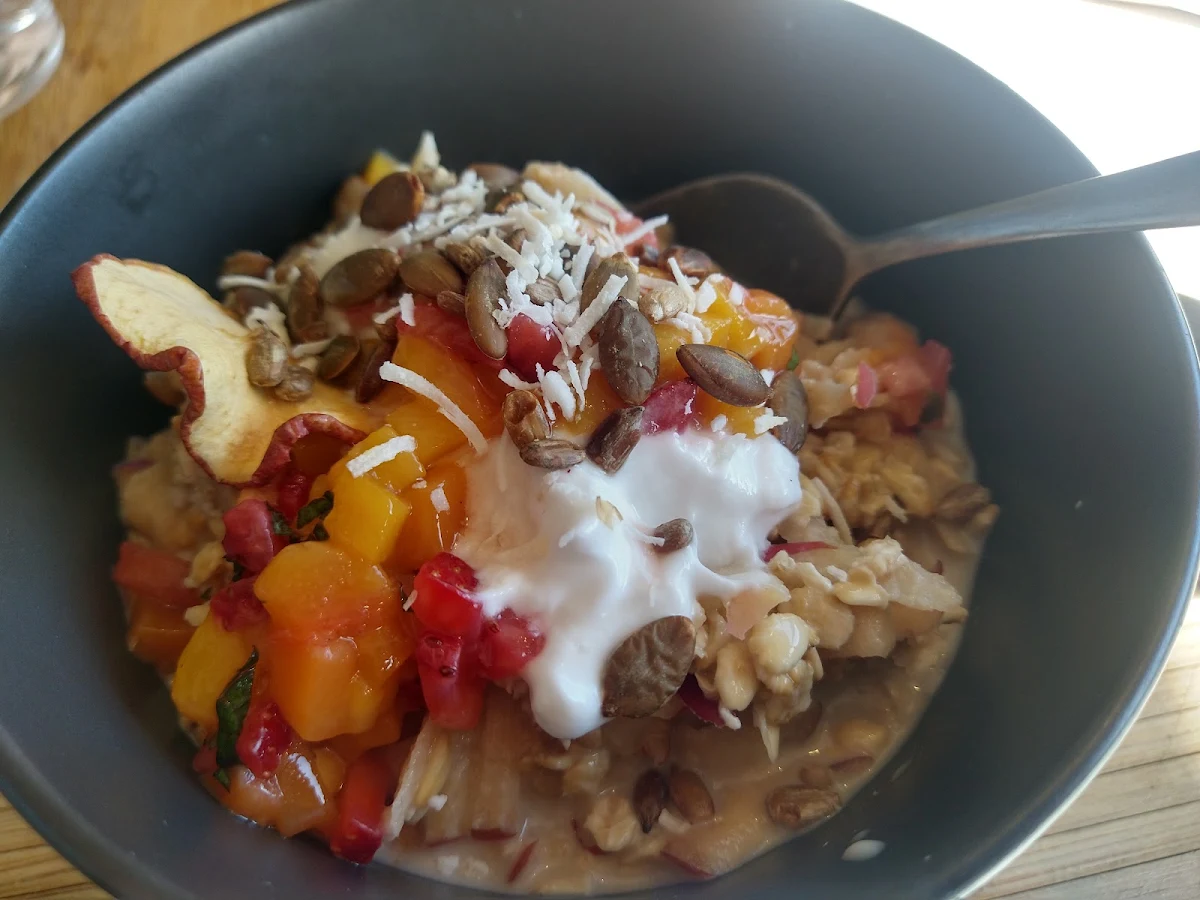 Mango Bircher, Raincheck Lounge