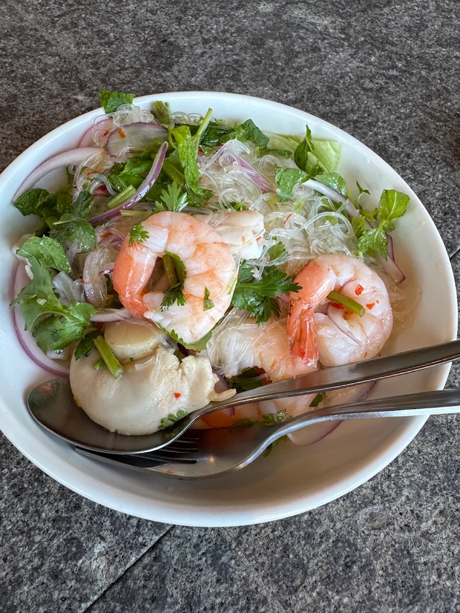 Warm Seafood Salad
