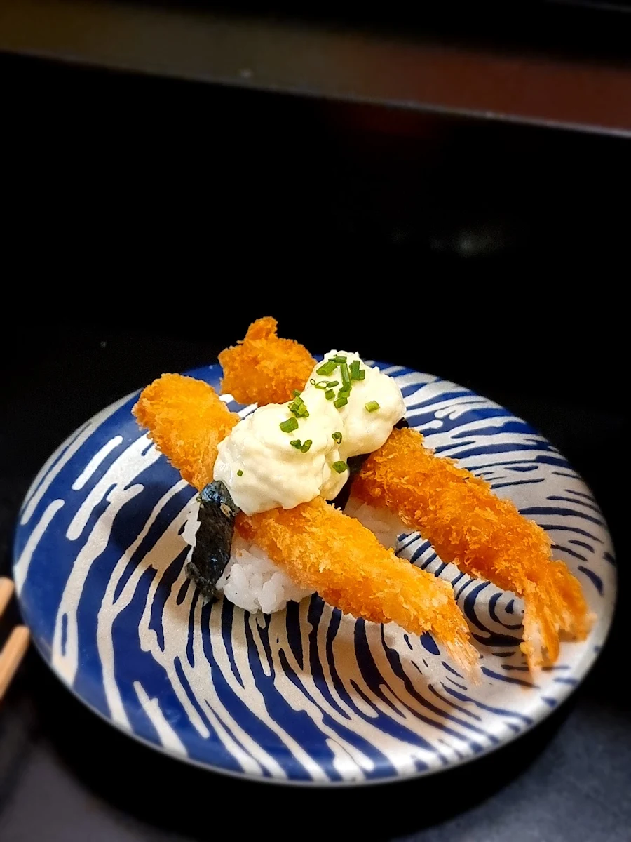 Deep Fried Prawn with Apple Mayo