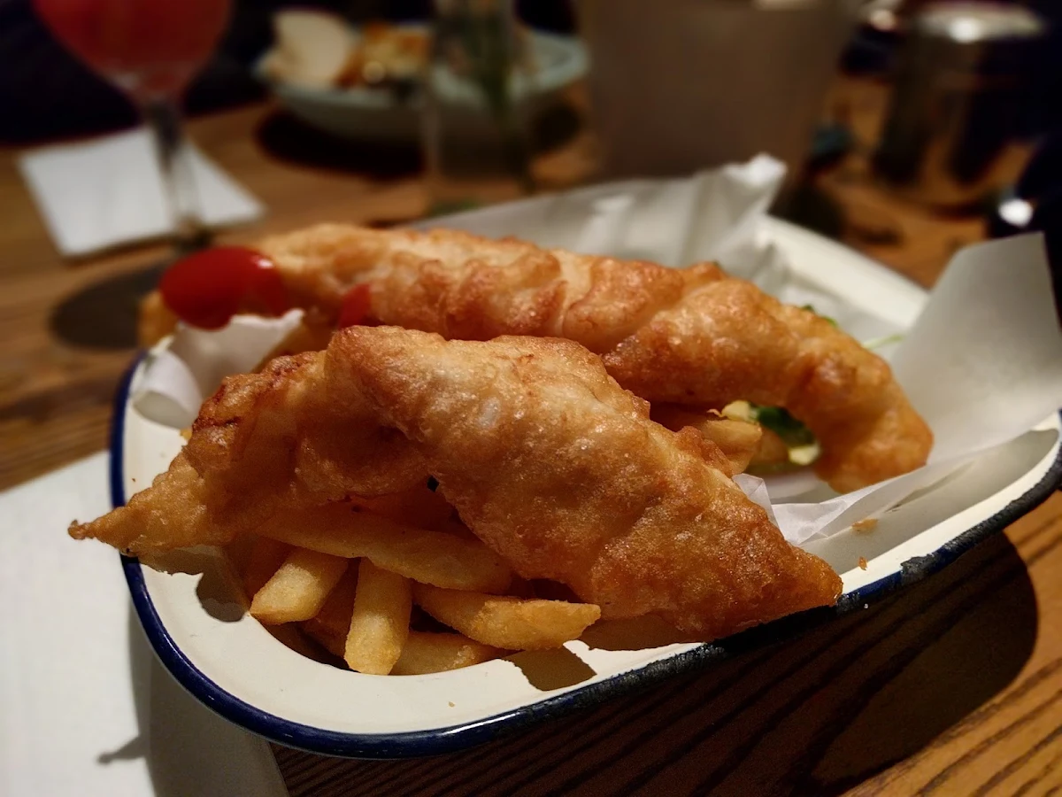 Beer Battered Fish & Chips