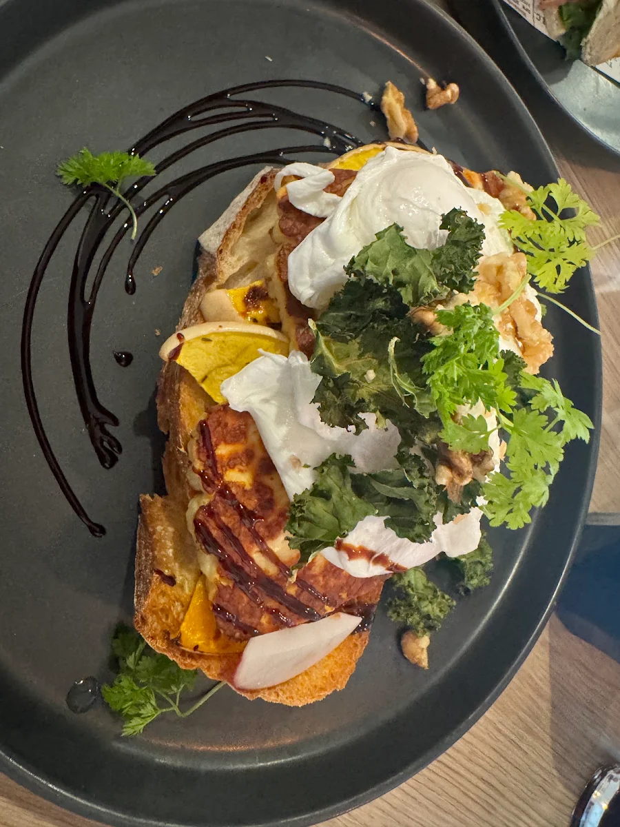 Pumpkin Sourdough Toast