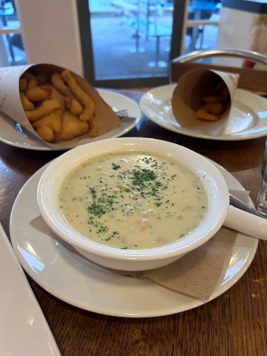 Smokey Fish Chowder, Fish Frenzy