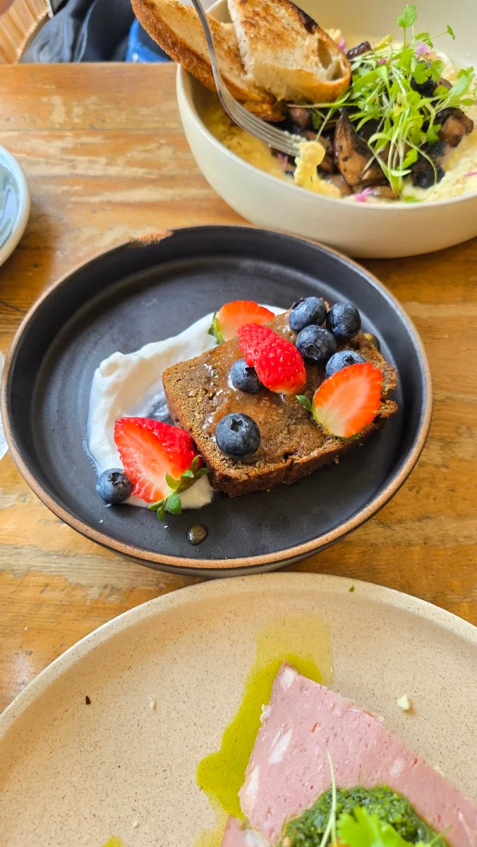 Banana Bread, VanillaFood Organic Cafe