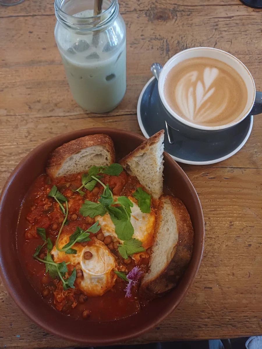 Shakshuka, VanillaFood Organic Cafe