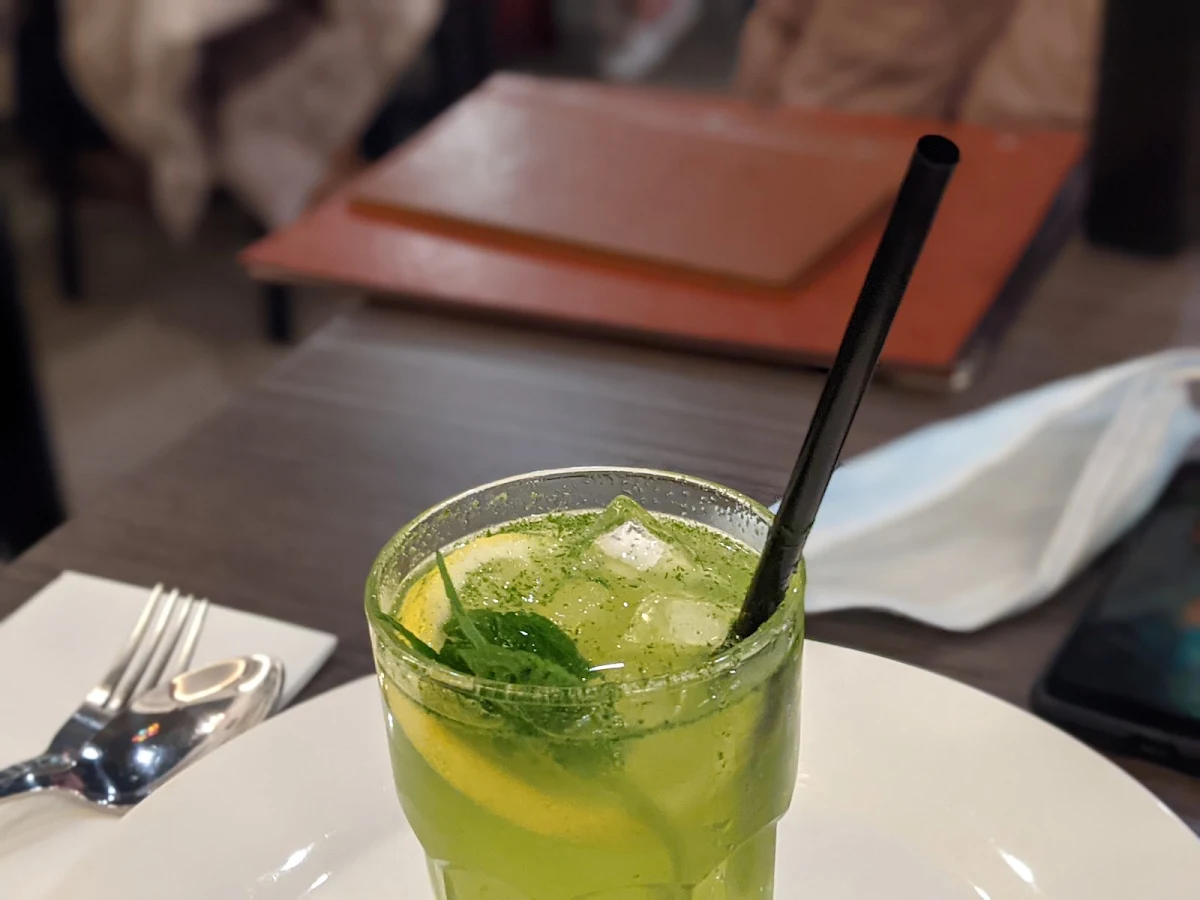 Mint Lemonade, Kasba Indian Restaurant - Truganina