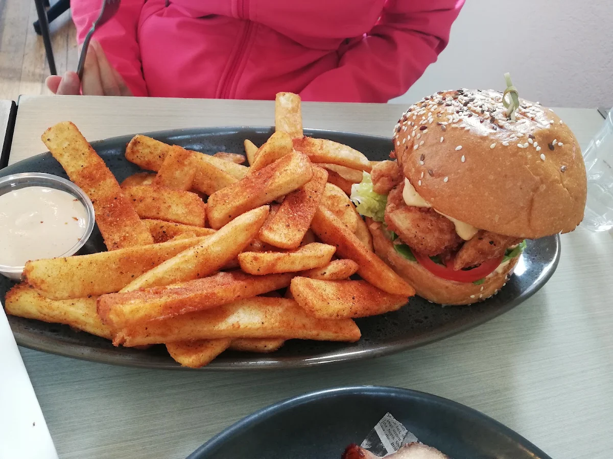 Mexican Crispy Chicken Burger