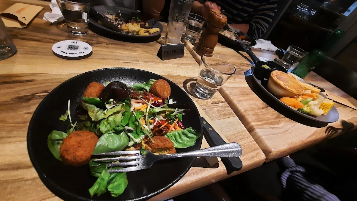 Pumpkin Falafel Salad