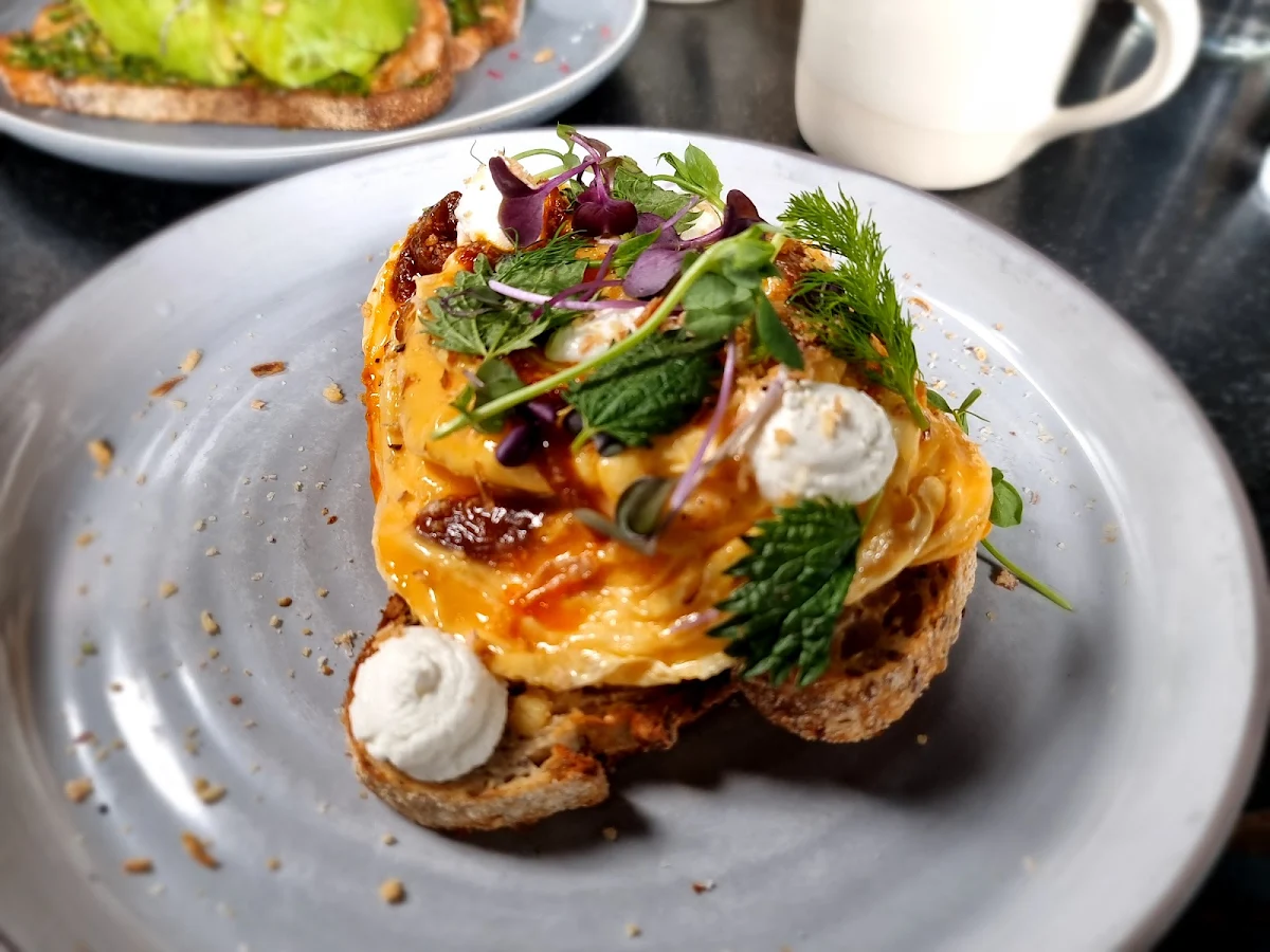 Mushroom Truffle Benedict