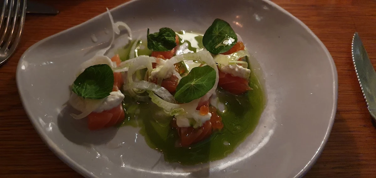 Salmon, Punch Lane Wine Bar & Restaurant