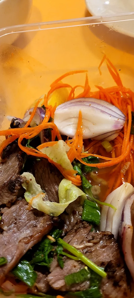 Thai Beef Salad, SR Thai Restaurant