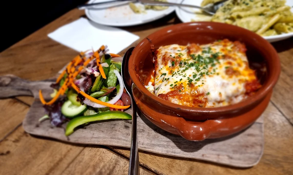 Lasagna, Antico Woodfired Pizza