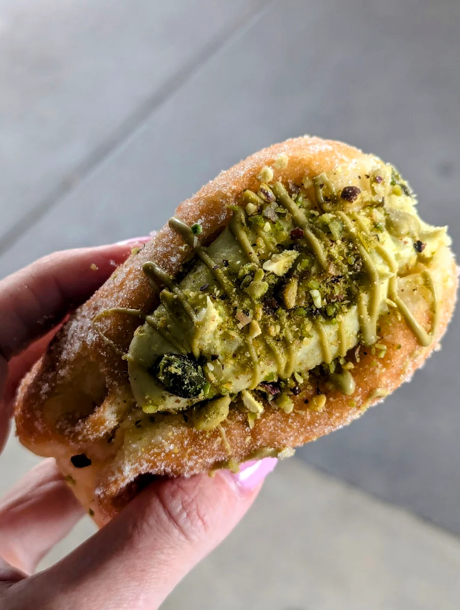 Pistachio Cheesecake Donut